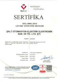 ISO 14001 Çevre Yönetim Sistemi,Elektrik Malzemeleri Satış, Şalt Malzemeleri, Endüstriyel Elektrik Ekipmanları, Otomasyon Ürünleri, Konya Elektrik Taahhüt, Fabrika Elektrik Taahhüt, Konya Elektrik Malzemeleri Bayisi, Anahtar Teslim Elektrik İşleri, Busbar Sistemleri, Phoenix Contact Ürünleri, Siemens Şalt Bayisi, Festo Ürün Bayisi, Konya Festo Bayisi, Danfoss Ürün Bayisi, Konya Danfoss Bayisi, Omron Ürün Bayisi, Konya Omron Bayisi, Pnömatik Ürünler, Endüstriyel Tartım Ürünleri, Ölçüm Cihazları
