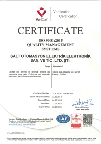 ISO 9001 Kalite Yönetim Sistemi,Elektrik Malzemeleri Satış, Şalt Malzemeleri, Endüstriyel Elektrik Ekipmanları, Otomasyon Ürünleri, Konya Elektrik Taahhüt, Fabrika Elektrik Taahhüt, Konya Elektrik Malzemeleri Bayisi, Anahtar Teslim Elektrik İşleri, Busbar Sistemleri, Phoenix Contact Ürünleri, Siemens Şalt Bayisi, Festo Ürün Bayisi, Konya Festo Bayisi, Danfoss Ürün Bayisi, Konya Danfoss Bayisi, Omron Ürün Bayisi, Konya Omron Bayisi, Pnömatik Ürünler, Endüstriyel Tartım Ürünleri, Ölçüm Cihazları